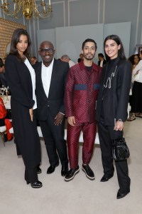 Ella Balinska, Edward Enninful, Riz Ahmed and Saffron Vadher