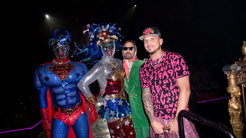 Marc Jacobs and Char Defranesco