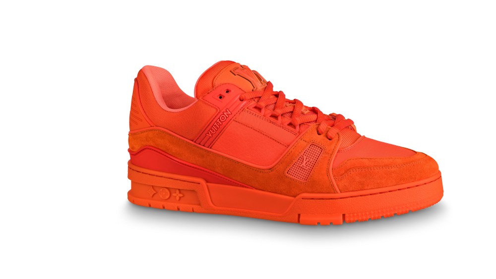 A sneaker from Virgil Abloh’s capsule collection for the Louis Vuitton pop-up in Chicago.