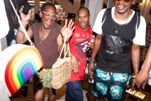 The scene at the Pride + Joy shop at Macy’s flagship.