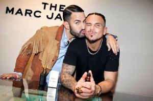 Marc Jacobs and Char Defranesco