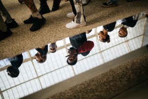 Backstage at Marco De Vincenzo Men’s Spring 2020
