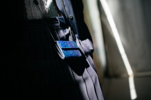 Backstage at Marco De Vincenzo Men’s Spring 2020