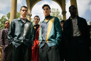 Backstage at Marco De Vincenzo Men’s Spring 2020