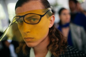 Backstage at Marco De Vincenzo Men’s Spring 2020