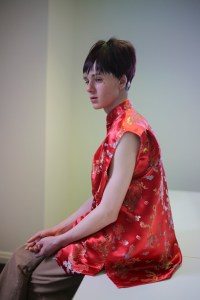 Backstage at Martine Rose Men's Spring 2020 photographed in London on 09 June 2019