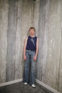 Backstage at Martine Rose Men's Spring 2020 photographed in London on 09 June 2019