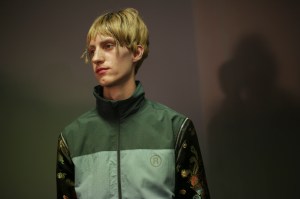 Backstage at Martine Rose Men's Spring 2020 photographed in London on 09 June 2019
