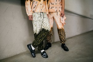 Backstage at MSGM Men's Spring 2020