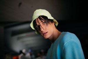 Backstage at MSGM Men's Spring 2020