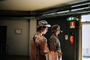 Backstage at MSGM Men's Spring 2020