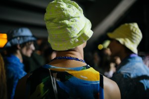 Backstage at MSGM Men's Spring 2020