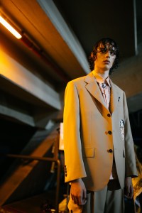 Backstage at MSGM Men's Spring 2020
