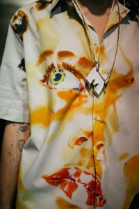 Backstage at MSGM Men's Spring 2020