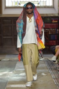 Nicholas Daley Presentation Men's Spring 2020 photographed in London on 08 June 2019