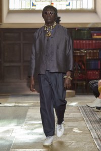 Nicholas Daley Presentation Men's Spring 2020 photographed in London on 08 June 2019
