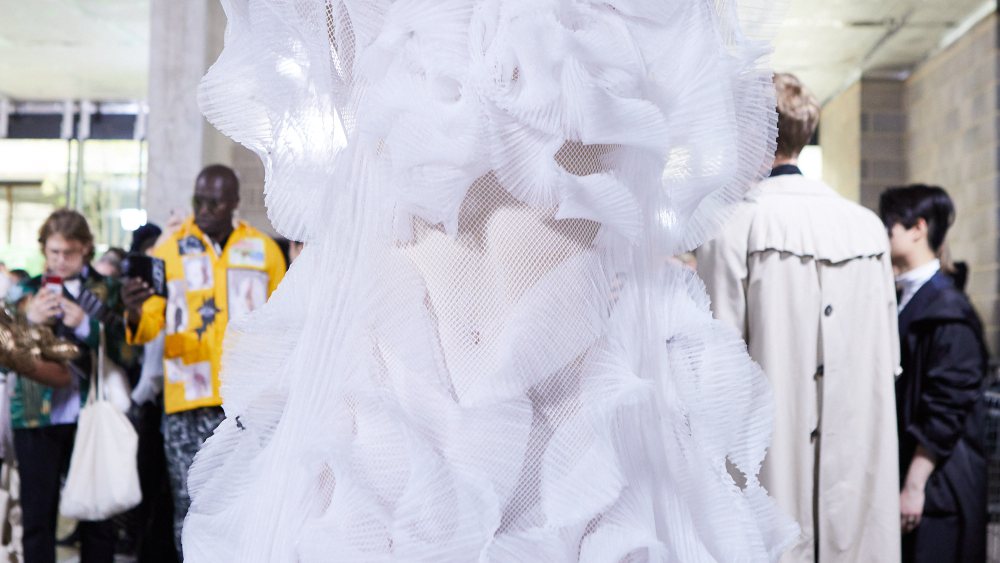 A look from women’s wear graduate Lili Zhao