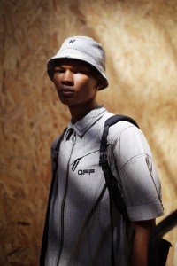 Backstage at Off-White Men's SS 2020, photographed in Paris on June 19th, 2019.