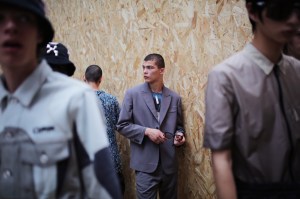 Backstage at Off-White Men's SS 2020, photographed in Paris on June 19th, 2019.
