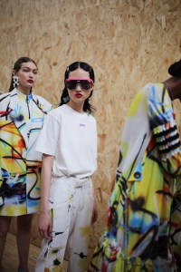 Backstage at Off-White Men's SS 2020, photographed in Paris on June 19th, 2019.