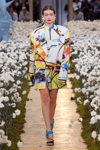 Gigi Hadid on the catwalk