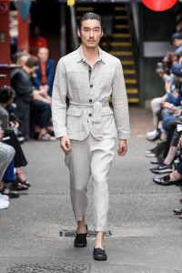 Oliver Spencer Spring 2020 photographed in London on 09 June 2019