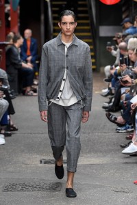 Oliver Spencer Spring 2020 photographed in London on 09 June 2019