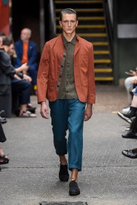 Oliver Spencer Spring 2020 photographed in London on 09 June 2019