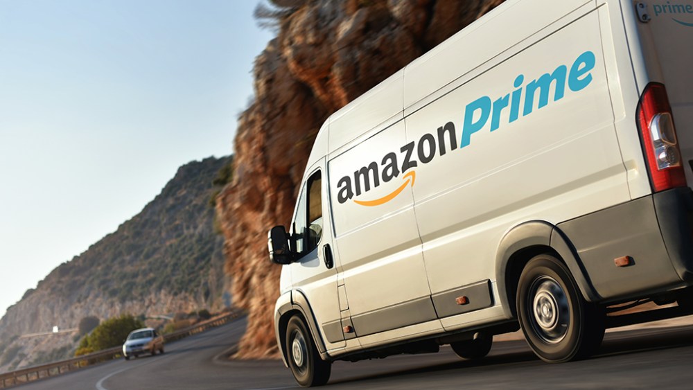Amazon delivery truck