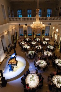 Ambiance at the opening dinner for the ÒCollection of Foundation Louis Vuitton: Selected WorksÓ.