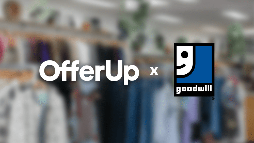 Goodwill Tapping Into OfferUp's Vast Consumer Base
