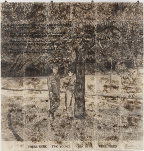 Gilbert & George "There were two young men, 1971."