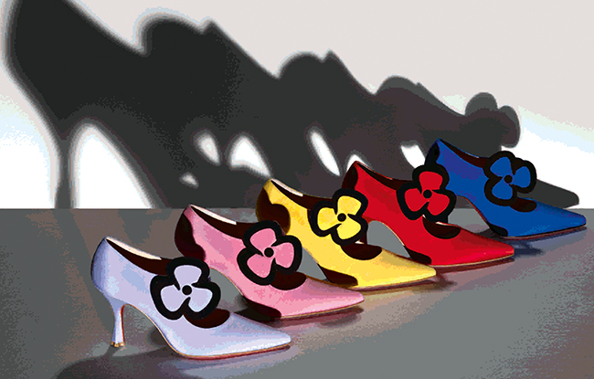 Pensée shoes by Christian Louboutin