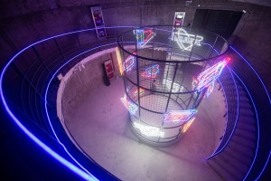 The scene at Prada Men's Spring 2020.