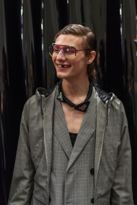Backstage at Prada Men's Spring 2020