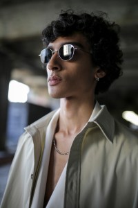 Backstage at Qasimi Men's Spring 2020 photographed in London on 08 June 2019