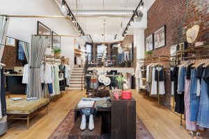 The renovated Rag & Bone shop at 111 Newbury Street in Boston.