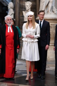 Roy Strong, Ivanka Trump and Jared Kushner in Westminster AbbeyUS President Donald Trump state visit to London, UK - 03 Jun 2019