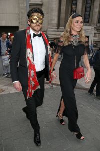 Jodie Kidd at the Cash and Rocket Masquerade Ball