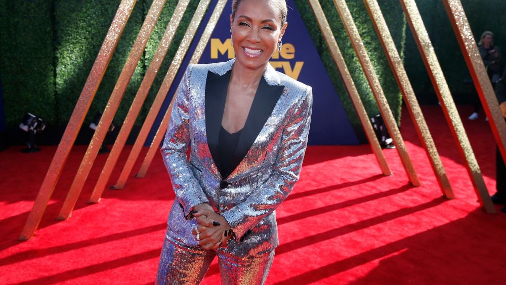 Jada Pinkett Smith arrives at the MTV Movie and TV Awards, at the Barker Hangar in Santa Monica, Calif2019 MTV Movie and TV Awards - Red Carpet, Santa Monica, USA - 15 Jun 2019