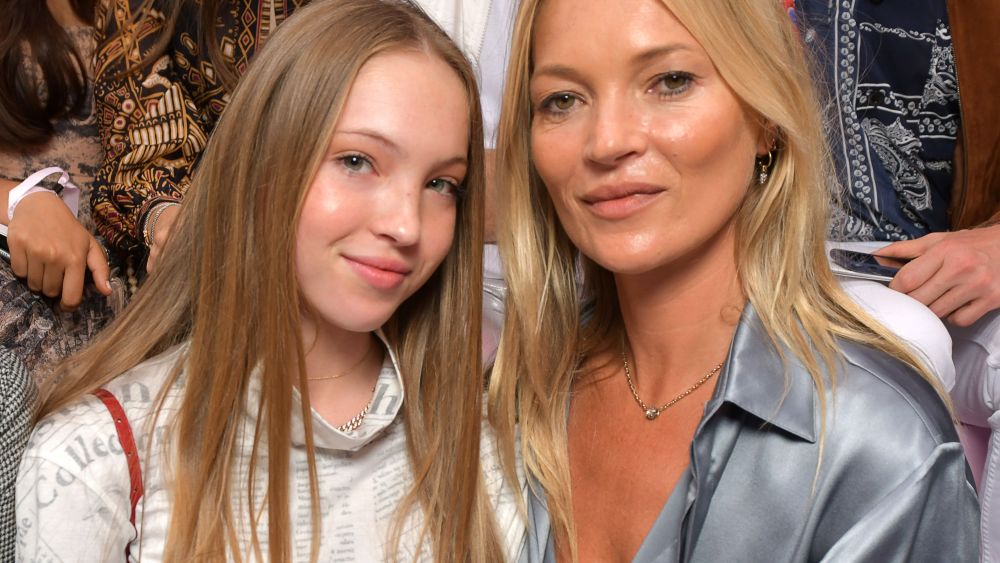 Kate Moss and daughter Lila Grace Moss Hack in the front rowDior Men show, Front Row, Spring Summer 2020, Paris Fashion Week Men's, France - 21 Jun 2019
