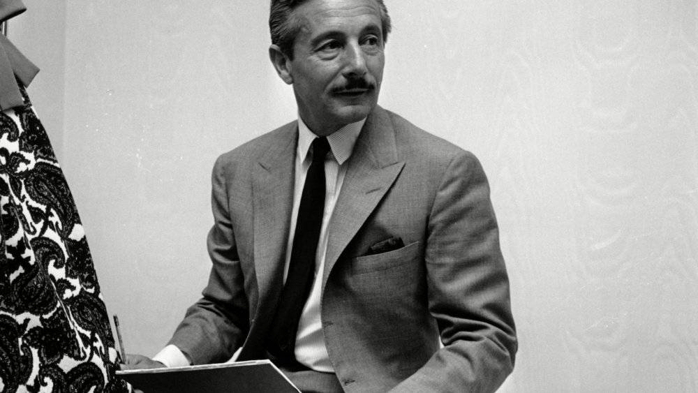 OLEG CASSINI This is a photo of fashion designer Oleg Cassini in his New York City office onOLEG CASSINI, NEW YORK, USA