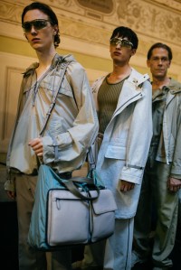 Backstage at Salvatore Ferragamo Men's Spring 2020
