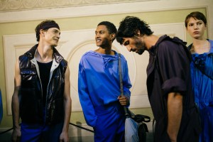 Backstage at Salvatore Ferragamo Men's Spring 2020