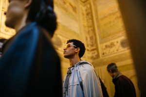 Backstage at Salvatore Ferragamo Men's Spring 2020