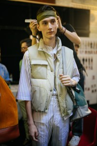 Backstage at Salvatore Ferragamo Men's Spring 2020