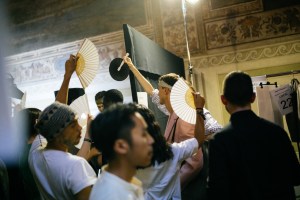 Backstage at Salvatore Ferragamo Men's Spring 2020