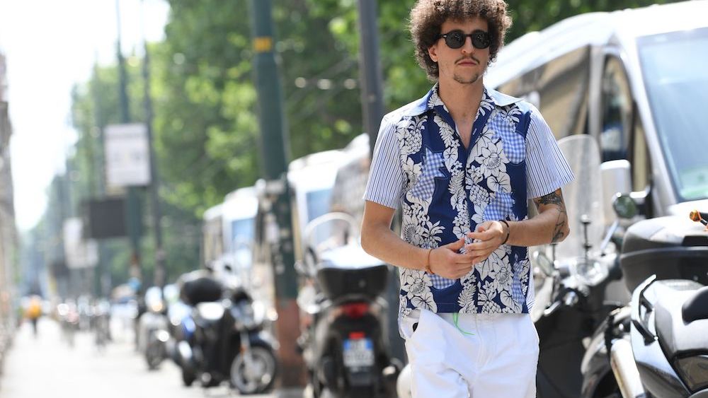 Bold Prints Parade at Men's Fashion Week