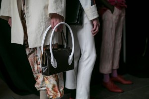 Backstage at Stefan Cooke Men's Spring 2020 photographed in London on 09 June 2019