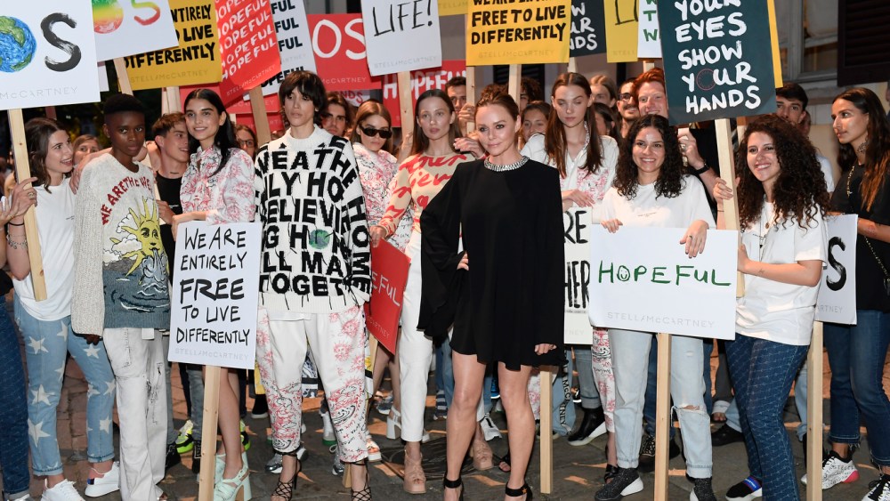 Stella McCartney's presentation at Milan Fashion Week Men's Spring 2020.